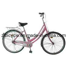 26 Inch High Quality Single Speed Lady City Bike (Zl060537)